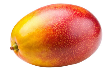 Vibrant ripe mango with a beautiful gradient of colors