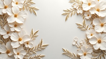 best Luxury Floral 3D Wallpaper