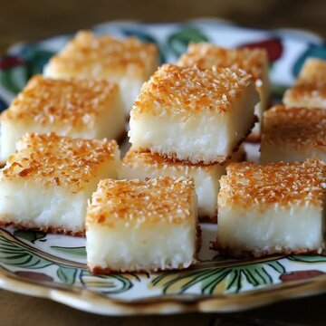 traditional mexican cocada coconut squares video