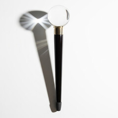 Elegant Crystal Ball Walking Cane for Style and Support