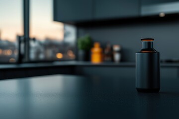 Futuristic kitchen featuring seamless smart technology