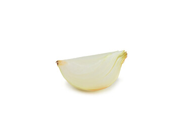 Onion isolated on white background. onion slice. onion rings. Fresh Yellow Onion. Natural, fresh, vegetarian food. Agricultural products. Healthy eating. Vegetables. Farmer's market.
