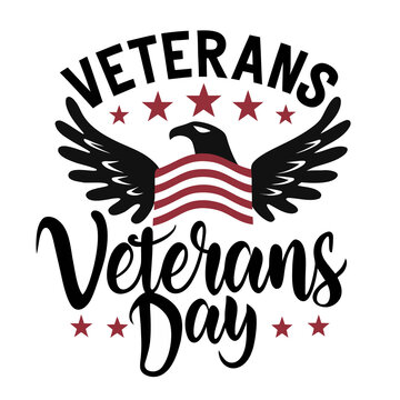 Naklejki realistic happy veterans day clip with art jpg