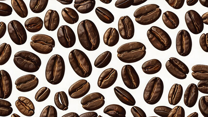 Obraz premium roasted coffee beans background
