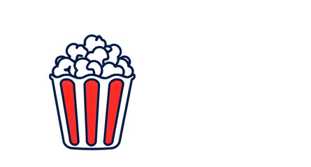 popcorn symbol, theater snack icon, popcorn outline, popcorn emoji style, popcorn food icon, popcorn box, popcorn pack, popcorn snack vector, cinema food icon, popcorn art, popcorn minimal icon, popco