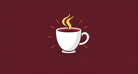 steaming tea cup, cup with teabag, cartoon tea cup, tea clipart, tea with string, cozy tea mug, tea cup design, tea drink vector, teabag cup icon, warm drink illustration, English breakfast tea, teacu