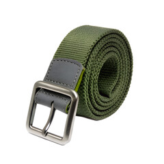 Durable green watch band for adventures lifestyle view, isolated on transparent background, png