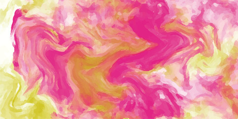 Abstract vibrant marbled texture with swirling patterns in hot pink, orange, yellow, and white tones. Fluid patterns create a sense of motion and chaos, resembling paint poured and.....