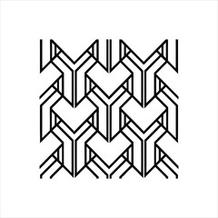 Geometric Abstract Pattern Design Vector