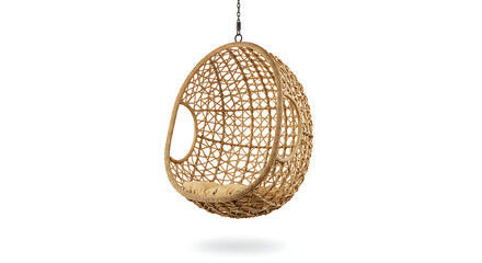 Obraz premium oho Bliss: A Woven Hanging Chair for Ultimate Relaxation
