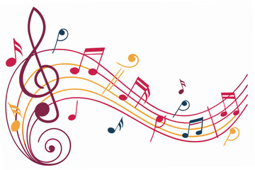 abstract music background