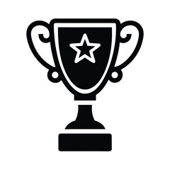 Trophy Icon Vector Illustration