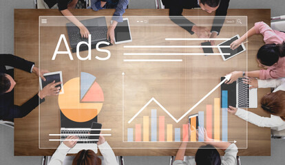 Digital advertising performance highlights advertising, campaign, and analytics for better...