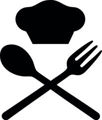 chef hat icon vector design