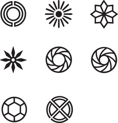 Assorted Geometric Shape Designs