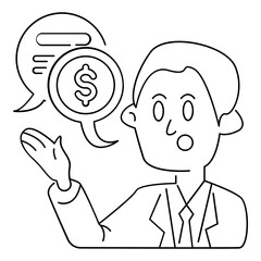 Obraz premium financial advisor