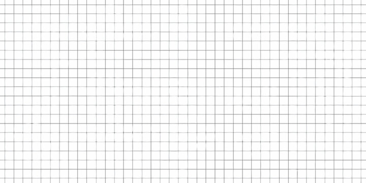 Seamless grid pattern with thin black lines on white