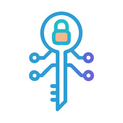 vector illustration of a chrome faucet