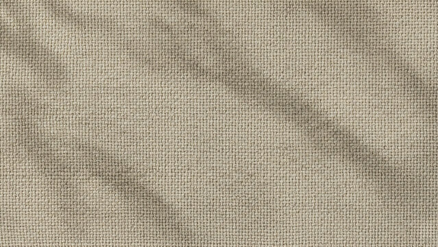 Closeup of a textured fabric surface with subtle shadows and light, creating a natural and organic feel