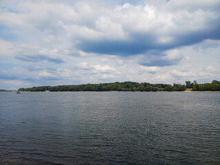 Stormy Clouds over Wide Danube