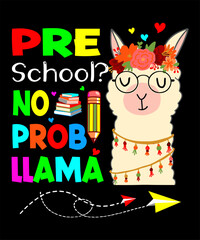 llama back to school design for teacher and students who love llama and surprise your classroom in your first day of school, Perfect Gift Idea for Boys Girls Teachers bee lovers