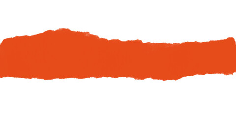 A simple abstract image featuring a horizontal orange block against a black background space in the center