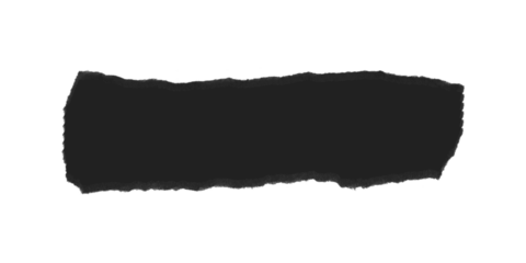 A dark rectangle shape in a black background with rough edges and subtle variations in shading