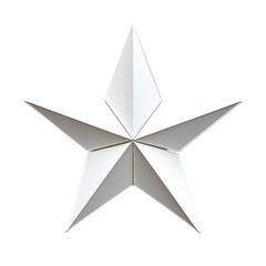 Obraz premium 3d silver star