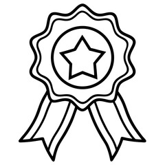 gold star badge