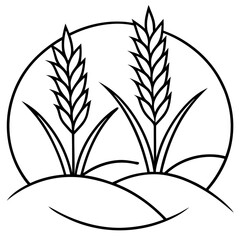 vector illustration of a plant