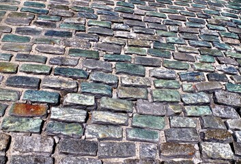 old stone pavement