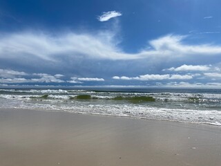 beach and sea
