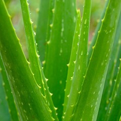 Close-up aloe vera leaves (1)
