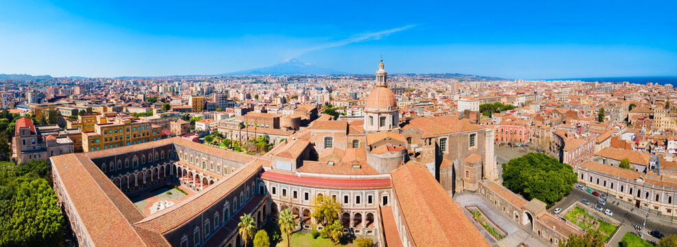 Benedictine Monastery and church of San Nicolo Arena