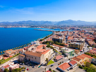 Sanctuary of Saint Francis of Paola aerial view, Milazzo