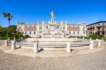 Neptune Fountain at the Palazzo del Governo, Messina © saiko3p
