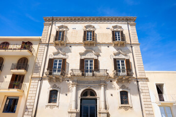Municipal Library or Biblioteca Comunale in Milazzo city