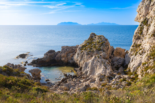 Piscina di Venere at the Capo di Milazzo, Sicily