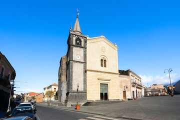 Obraz premium Chiesa Madre dello Spirito in Nicolosi, Sicily
