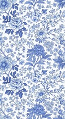 Floral pattern, delicate design