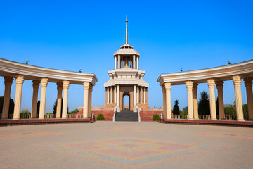 Naklejka premium The 2700th anniversary monument of Kulob in Tajikistan
