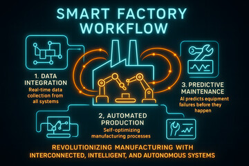 AI Diffusion Model Process from Noise to Detailed Image Generation