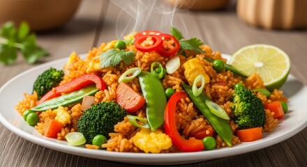 Indian Paneer Curry with Butter Naan and Green Chutney – Traditional Indian Meal