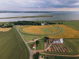Aggersborg Monument in Logstor, Denmark