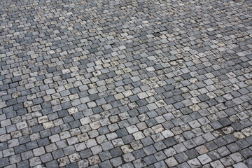 stone block paving
