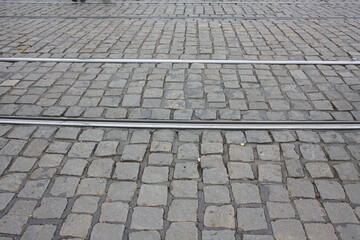 stone block paving