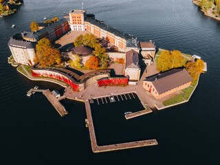 Vaxholm Fortress as seen in Vaxholm, Sweden