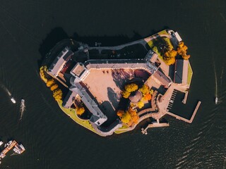 Vaxholm Fortress as seen in Vaxholm, Sweden