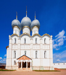 Assumption Cathedral inside Rostov Kremlin, Russia