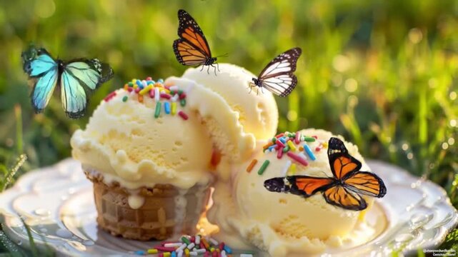 easter cake with eggs